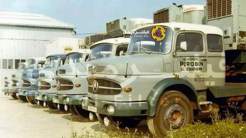 نوستالوژی کامیونهای مرسدس بنز