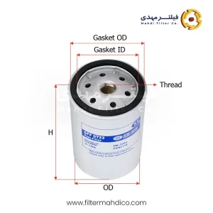 فیلتر گازوئیل شور SFF0723