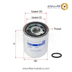 فیلتر هوا شور SFA 3743