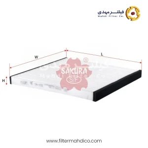 فیلتر کابین ساکورا CA-1102