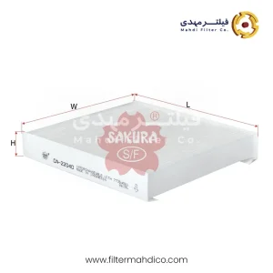 فیلتر کابین ساکورا CA-22040