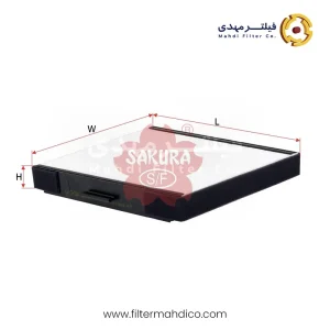 فیلتر کابین ساکورا CA-2801