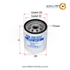 فیلتر روغن شور SFO0910