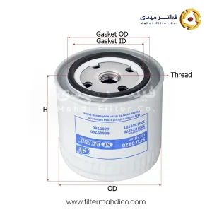 فیلتر روغن شور SFO0920