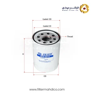 فیلتر هیدرولیک شور SFH0014
