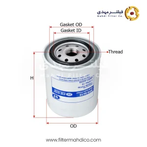 فیلتر هیدرولیک شور SFH0410