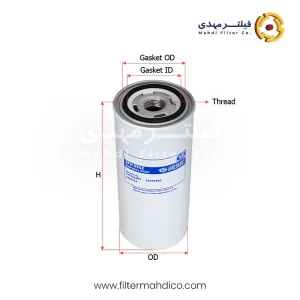 فیلتر هیدرولیک شور SFH0962