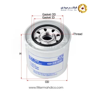 فیلتر هیدرولیک شور SFH1000