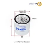 فیلتر هیدرولیک شور SFH1262