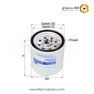 فیلتر هیدرولیک شور SFH1262