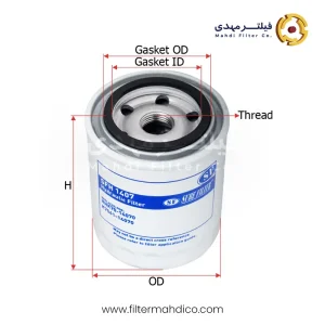 فیلتر هیدرولیک شور SFH1407