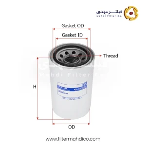 فیلتر هیدرولیک شور SFH1486