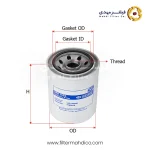 فیلتر هیدرولیک شور SFH1553
