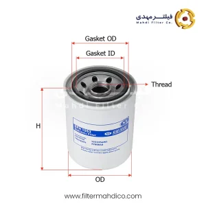 فیلتر هیدرولیک شور SFH1553