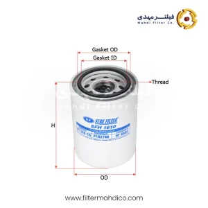 فیلتر هیدرولیک شور SFH1610