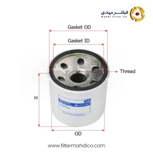 فیلتر هیدرولیک شور SFH26231
