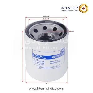 فیلتر هیدرولیک شور SFH3321