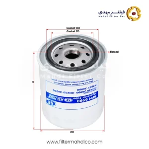فیلتر هیدرولیک شور SFH6990