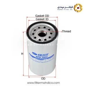 فیلتر هیدرولیک شور SFH7002