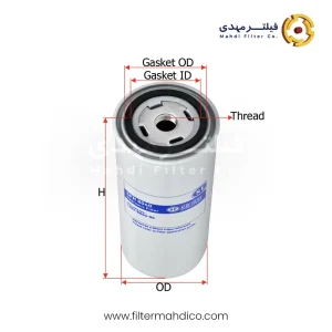 فیلتر هیدرولیک شور SFH8040