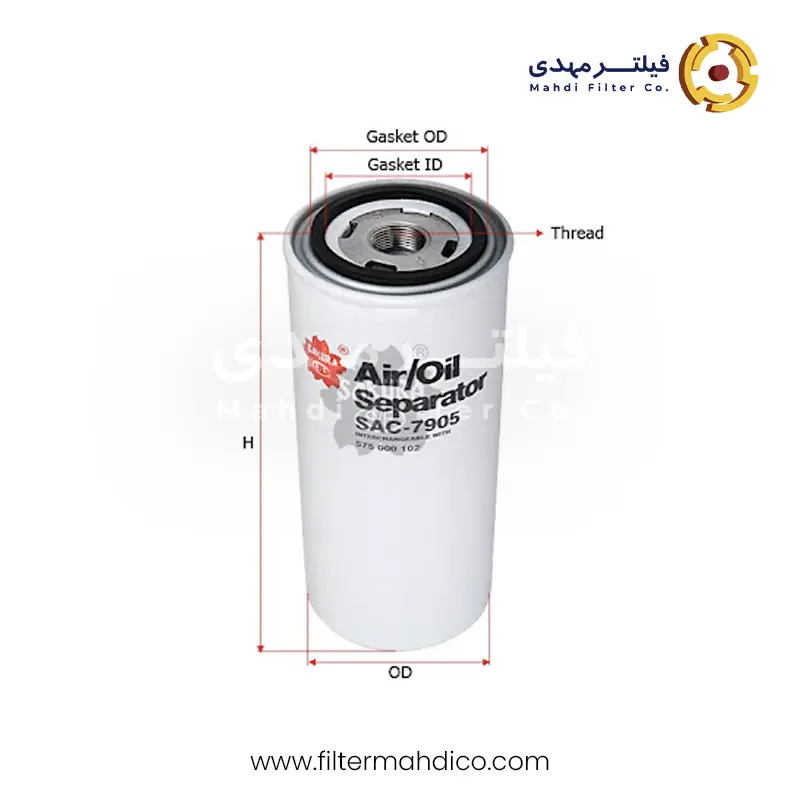 فیلتر سپراتور ساکورا SAC-7905