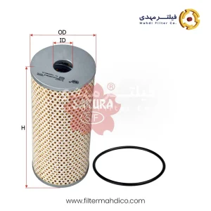 فیلتر روغن ساکورا O-2607