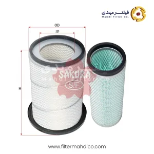 فیلتر هواکش ساکورا A-1019-S