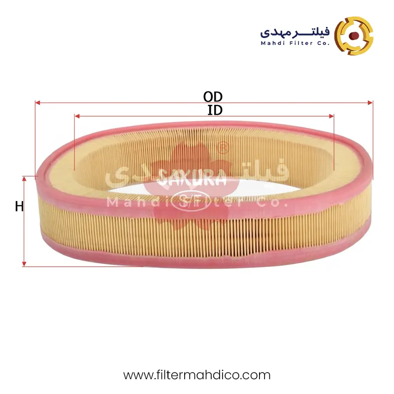 فیلتر هواکش ساکورا A-2626 فیلتر هواکش ساکورا A-2626
