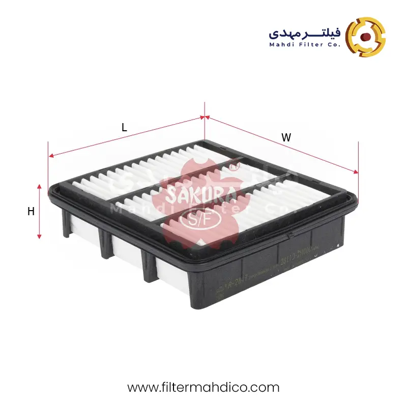 فیلتر هواکش ساکورا A-2847 فیلتر هواکش ساکورا A-2847