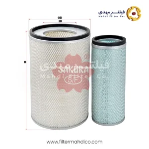 فیلتر هواکش ساکورا A-5604-S