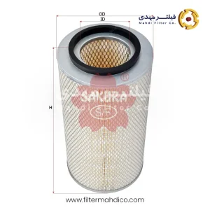 فیلتر هواکش ساکورا A-6207