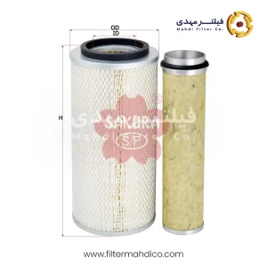فیلتر هواکش ساکورا A-6211-S