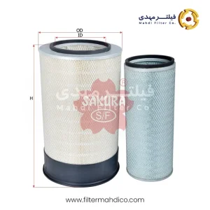 فیلتر هواکش ساکورا A-6909-S