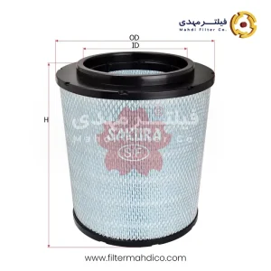 فیلتر هواکش ساکورا A-71320