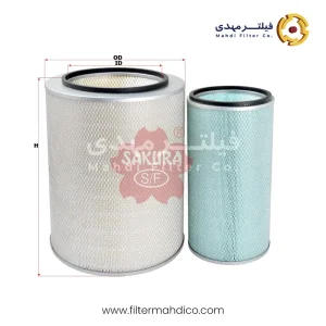 فیلتر هواکش ساکورا A-7912-S