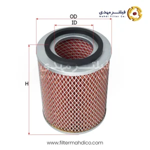 فیلتر هواکش ساکورا A-87610
