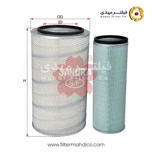 فیلتر هواکش ساکورا A-89050-S