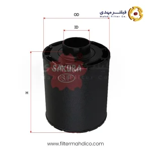 فیلتر هواکش ساکورا AH-7908