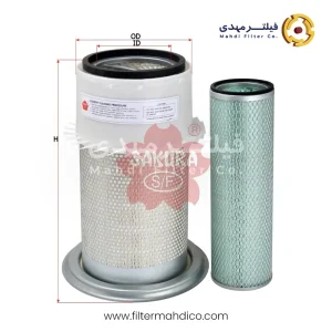 فیلتر هواکش ساکورا AS-2212-S