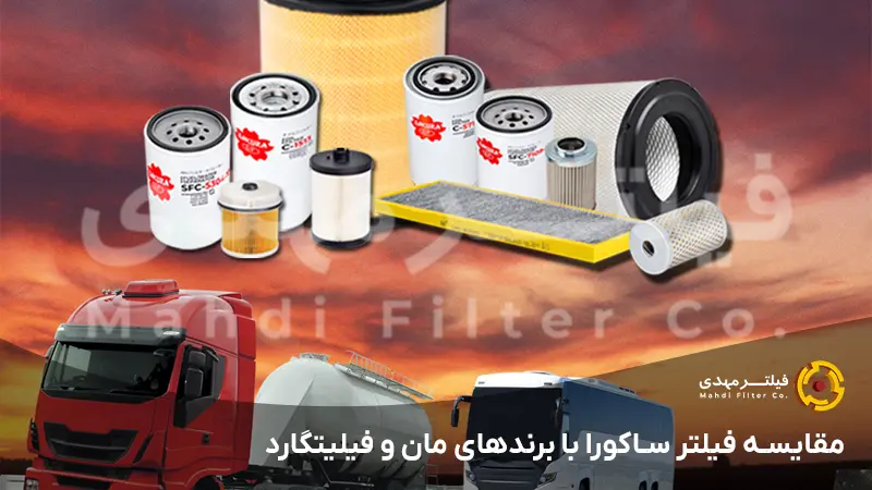 مقایسه فیلتر ساکورا با برندهای مان و فیلیتگارد