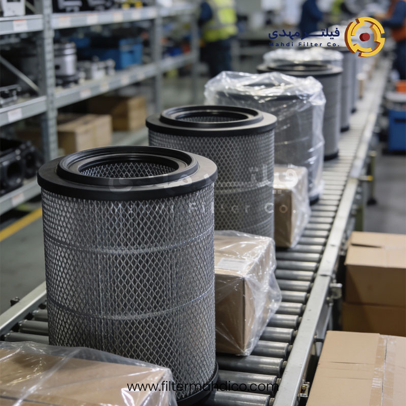 خط تولید فیلتر هوا ماشین سنگین