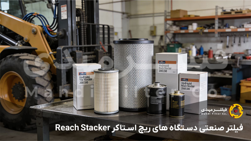 فیلتر صنعتی دستگاه های ریچ استاکر Reach Stacker
