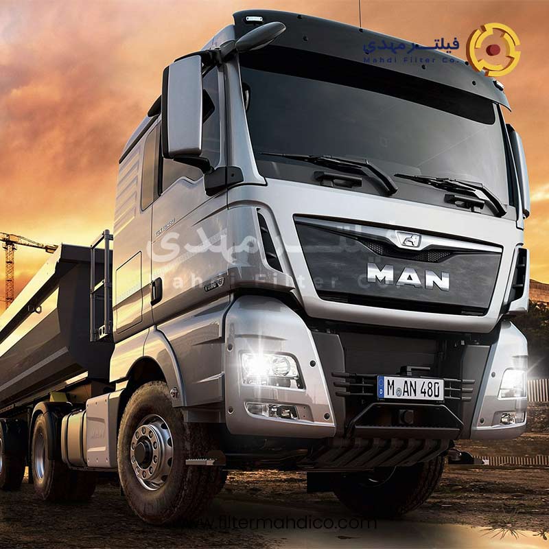 خرید و قیمت فیلتر روغن فاین مدل کامیون های مان (M.A.N)