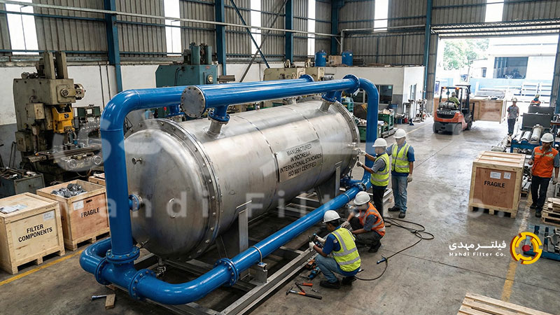 فیلتر صنعتی تولید چین با تنوع برند و کیفیت