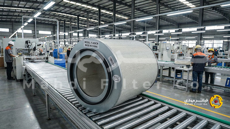 فیلتر صنعتی اندونزیایی با کیفیت بالا و کنترل کیفی دقیق