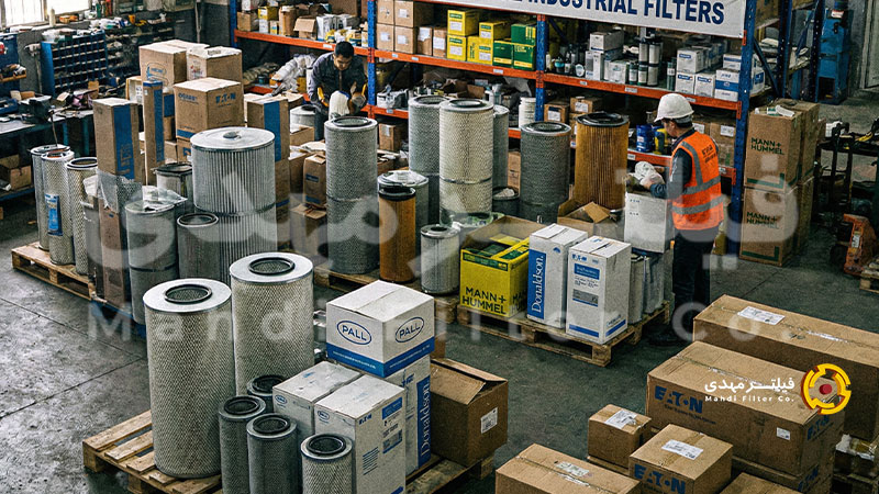 فیلتر صنعتی برند Donaldson Fleetguard MANN در فیلتر مهدی