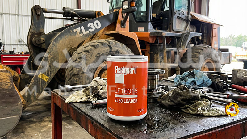  فیلتر روغن فیلیت گارد مناسب لودر ZL30 در ماشین‌آلات سنگین