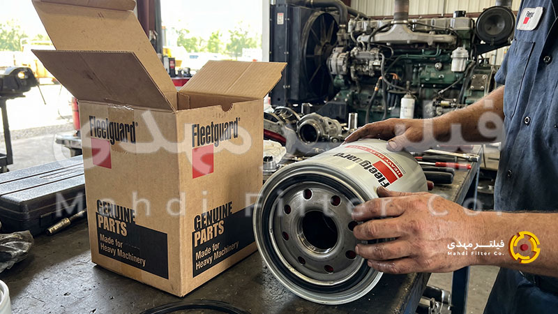  بسته‌بندی و کیفیت ساخت فیلتر روغن فیلیت گارد برای ماشین‌آلات سنگین